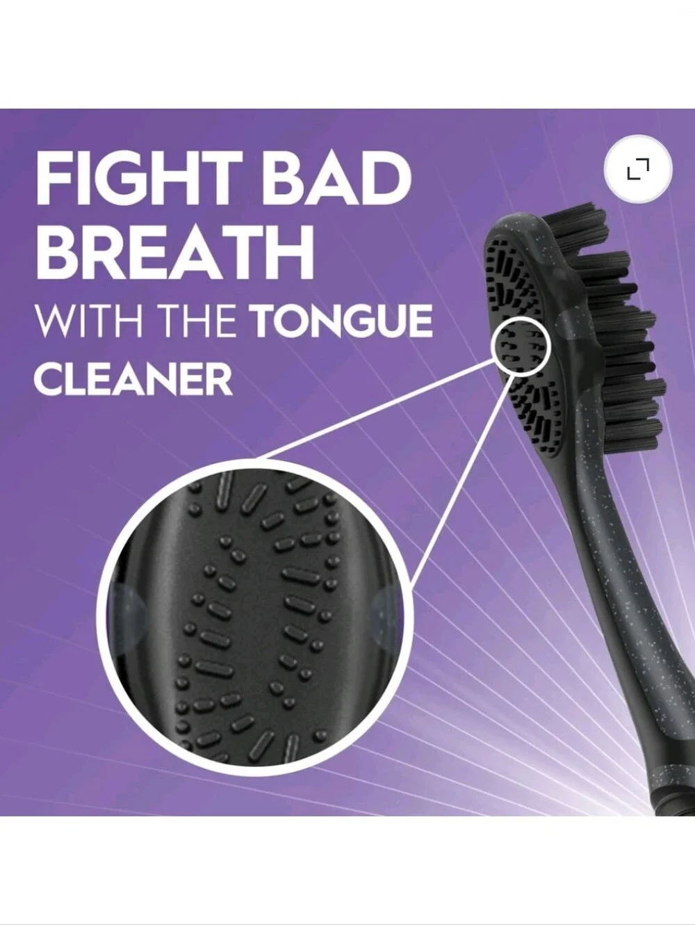 🍭7/$15 Oral-B Charcoal Whitening Toothbrush Soft Bristle